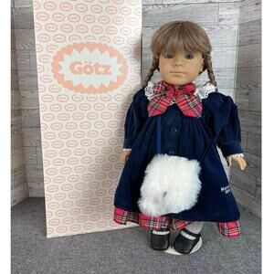 GOTZ Mathilde 1989 Marianne Designer 46cm Doll LE 300 HUMAN Hair GLASS Eyes